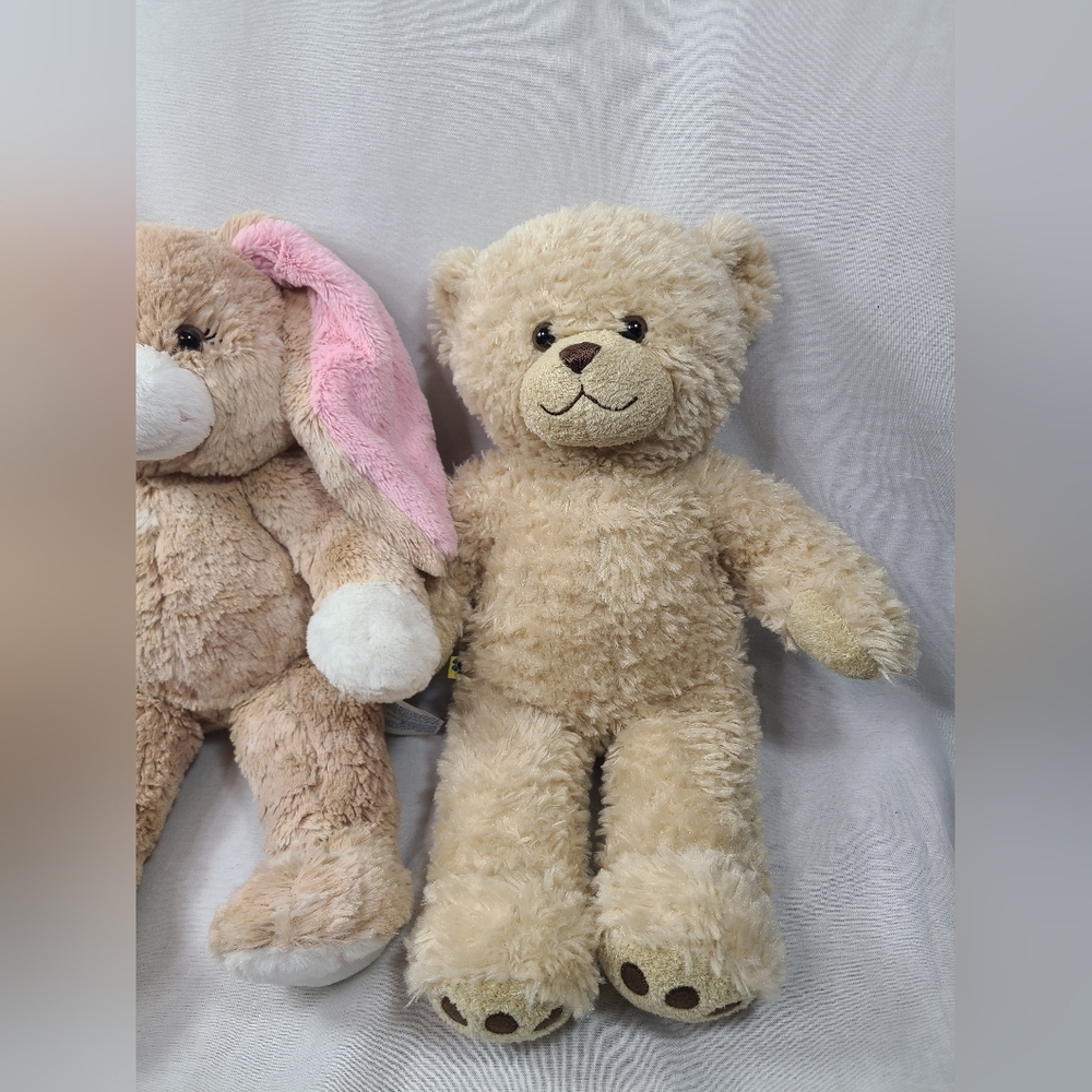Build-A-Bear plush lot- Bunny and bear - Picture 3 of 5